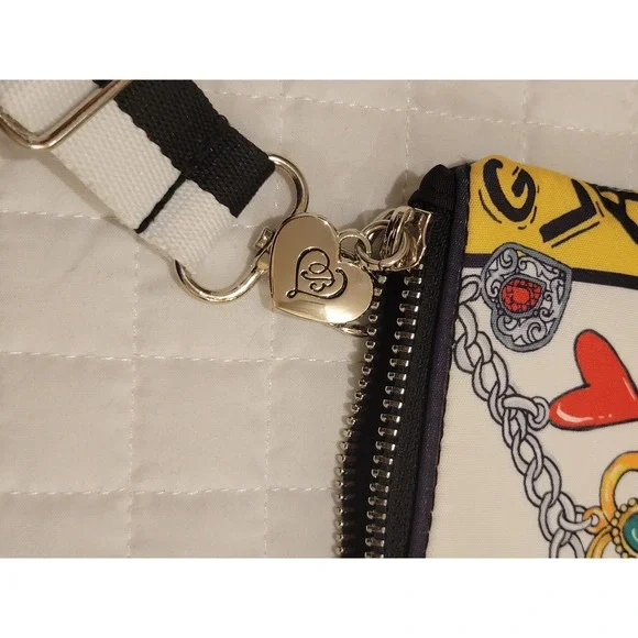 Brighton Glam Girl Tom Clancy Crossbody Pouch Clutch Wristlet Fashionista Cutesy - Picture 4 of 7